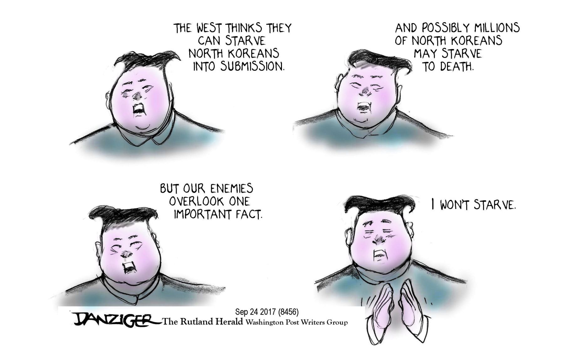 Jeff Danziger cartoon